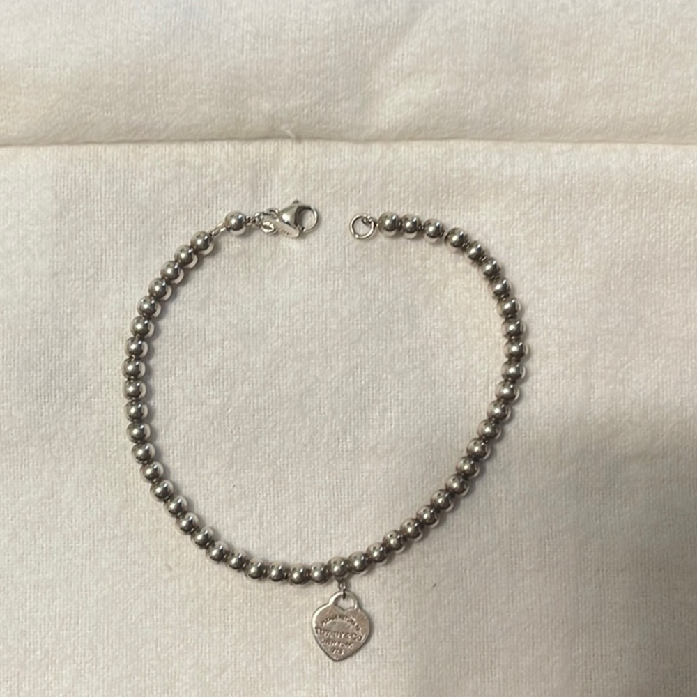 Tiffany & Co. Sterling Silver Beaded Bracelet